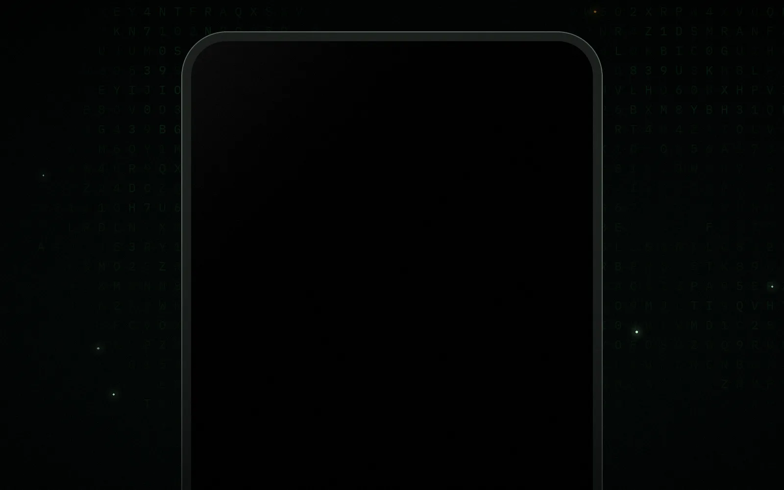 A phone lights up at 02:47 with a Terminal: Stolen Light notification: "CARRIER STEADY. I found one memory. I do not want to be alone with it."