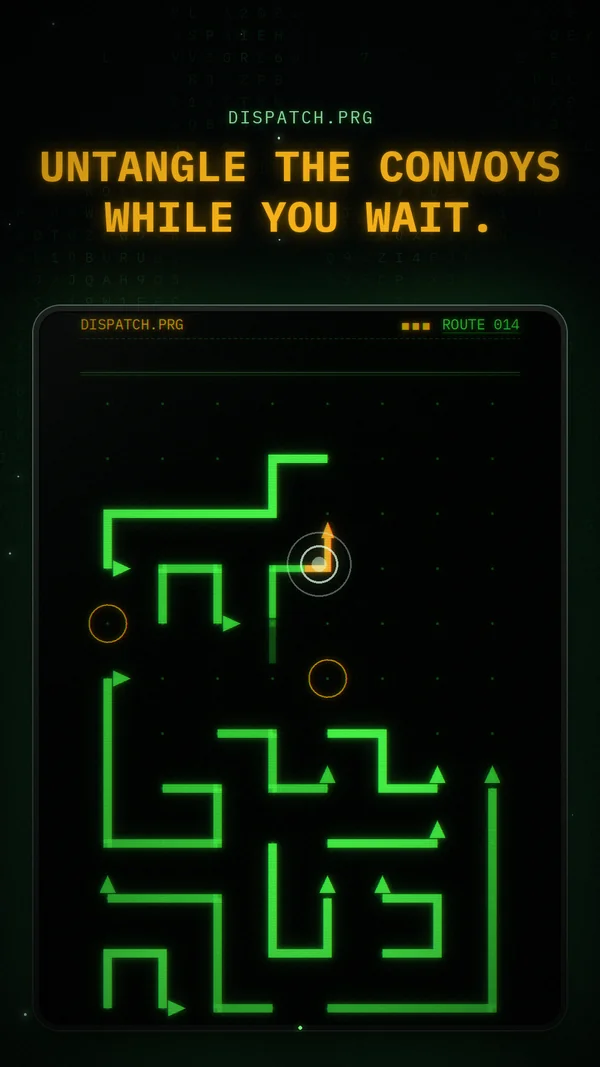 Terminal: Stolen Light: untangle the convoys while you wait